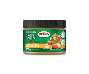 Pasta orzechowa CRUNCHY 500g "Targroch" 1 szt. - Masło i margaryna - miniaturka - grafika 1