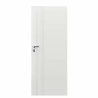 Drzwi wewnętrzne - Skrzydło drzwiowe bezprzylgowe pokojowe Trim D1 60 prawe białe Porta - miniaturka - grafika 1