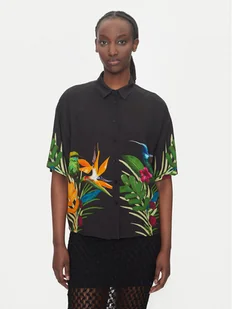 Desigual Koszula Artemisa 25SWCW39 Czarny Regular Fit - Koszule damskie - miniaturka - grafika 1