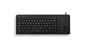Klawiatury - CHERRY G84-4400 USB QWERTY Skandynawia Czarny  G84-4400LUBPN-2 - miniaturka - grafika 1