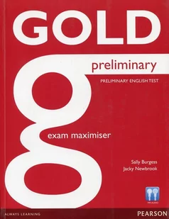 Gold Preliminary Exam Maximiser no key - Edwards Lynda, Jon Naunton - Książki do nauki języka angielskiego - miniaturka - grafika 1