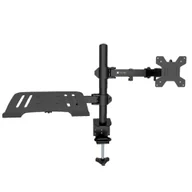 Uchwyty do monitorów - Techly 365597 Uchwyt biurkowy do monitora 13-32'' 8kg i laptopa 12-17'' 8kg, regulowany 365597 - miniaturka - grafika 1