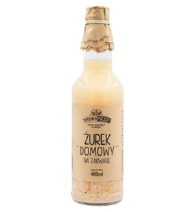 Zdrowopolscy Żurek domowy na zakwasie 480ml - Szybkie dania obiadowe - miniaturka - grafika 1