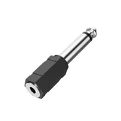 Wtyczki i adaptery - Hama Adapter Gniazdo Mono Jack 3,5 mm Wtyk Mono Jack 6,3 mm > PIĄTY PRODUKT 99% - miniaturka - grafika 1