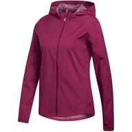 Golf - Adidas Provisonal Ladies Jacket purple kurtka golfowa przeciwdeszczowa - miniaturka - grafika 1