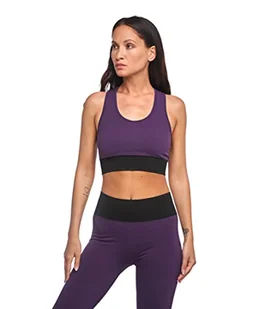Heart And Soul Top Sportivo Donna - BRB Purple/Black - Koszulki i topy damskie - miniaturka - grafika 1