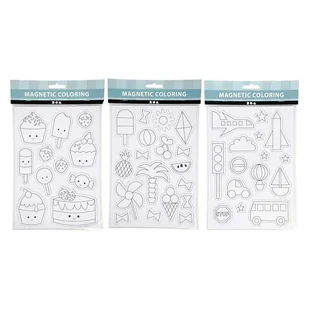 44 białe magnesy do dekoracji - Magnesy - miniaturka - grafika 1