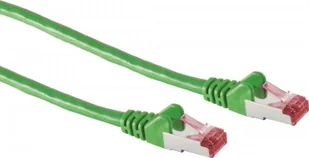 Kabel sieciowy patch S/CONN, kat. 6A, S/FTP, PIMF, bezhalogenowy, GHMT-CERTIFIED, zielony, 20,0 m (75726-AG) - Kable miedziane - miniaturka - grafika 1
