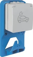 Ładowarki do samochodów elektrycznych - Efapel Gniazdo do ładowania pojazdów elektrycznych natynkowe 16A 230V IP65 szare 81752 - miniaturka - grafika 1