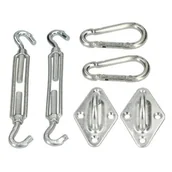 Parasole ogrodowe - Uchwyty na płachtę przeciwsłoneczną, 6 szt. - miniaturka - grafika 1