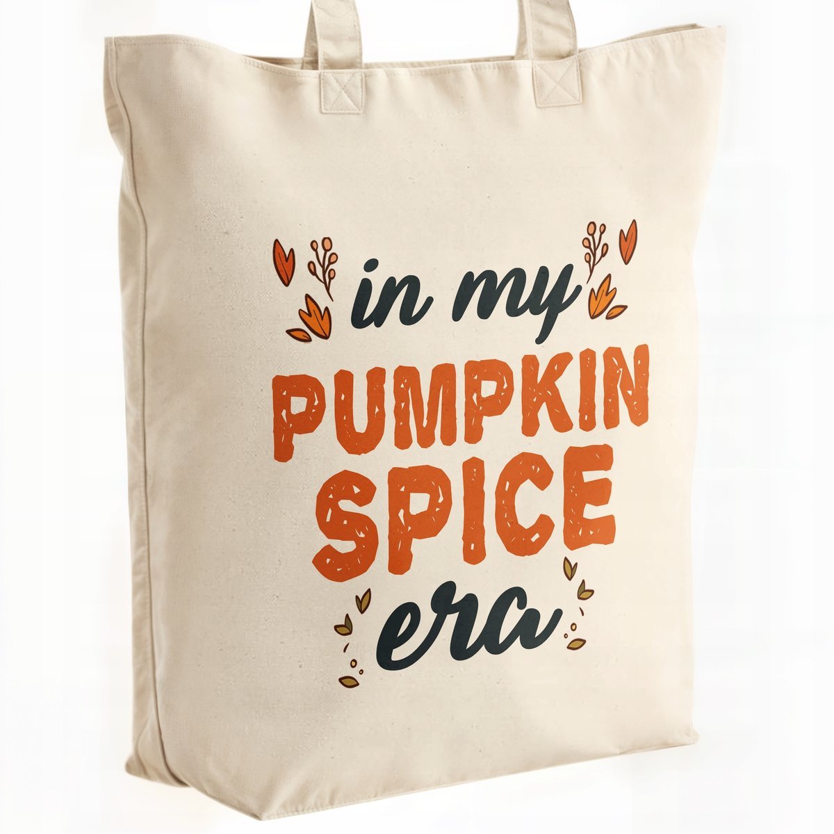 Torba bawełniana premium Jesień In My Pumpkin Spice Era Dynia