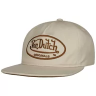 Czapki i chusty sportowe męskie - Czapka Unstructured Utica by Von Dutch, beżowy, One Size - miniaturka - grafika 1