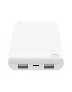 belkin Power Bank BoostCharge 10k + Lightning + kabel biały - Powerbanki - miniaturka - grafika 1