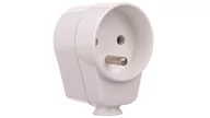Osprzęt siłowy - Elektro-Plast Gniazdo wtyczkowe AWA-GK biały 51.40 51.40/EPO - miniaturka - grafika 1