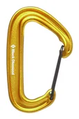 Sprzęt wspinaczkowy - Black Diamond Miniwire Karabinek, yellow 2021 Karabinki niezakręcane BD2102357003ALL1 - miniaturka - grafika 1