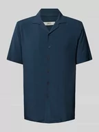 Koszule męskie - Koszula casualowa o kroju regular fit z wiskozy - miniaturka - grafika 1