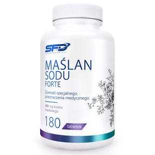 SFD Maślan Sodu Forte 180 Tabletek - Układ pokarmowy - miniaturka - grafika 1