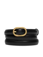 Paski - Gino Rossi Pasek Damski BLYL23005 Czarny - miniaturka - grafika 1