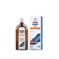 Witaminy i minerały - Osavi Super Omega + D3, 2900 mg Omega 3, naturalny aromat cytrynowy, 250 ml - miniaturka - grafika 1