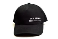 Czapki damskie - Czapka baseballowa CCM Nostalgia Low Profile Adjustable Cap Black Senior - miniaturka - grafika 1
