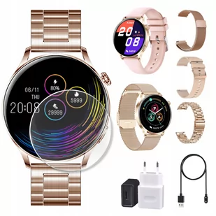Calvarywatch Active Złoty - Smartwatch - miniaturka - grafika 1