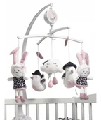 Karuzele dla niemowląt - Sauthon, karuzela z pozytywką do łóżeczka, Miss chipie - miniaturka - grafika 1