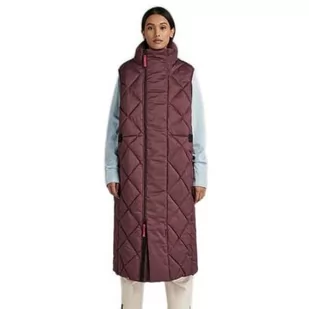 G-STAR RAW G-Whistler damska kamizelka pikowana bez rękawów, wyściełana, ekstra długa, Fioletowy (Wineyard Wine D22048-D199-D303), S - Kamizelki damskie - miniaturka - grafika 1