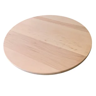 Deska do krojenia drewniana okrągła 45 cm Deska do serwowania pizzy - Deski do krojenia - miniaturka - grafika 1