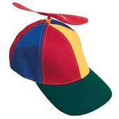 Gadżety dla niej i dla niego - Funny Fashion Czapka, Śmigło, czerwona, rozmiar uniwersalny - miniaturka - grafika 1