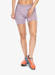 Spodenki do biegania damskie adidas Ultimate 2in1 Short - preloved fig - Sukienki i spódnice sportowe - miniaturka - grafika 1