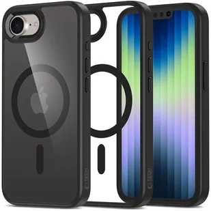 Etui TECH-PROTECT MagMat MagSafe do Apple iPhone 16e Przezroczysto-czarny - Etui i futerały do telefonów - miniaturka - grafika 1