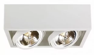 Kaspa Cube Lampa sufitowa 2-punktowa Biały 70352201 - Lampy sufitowe - miniaturka - grafika 1
