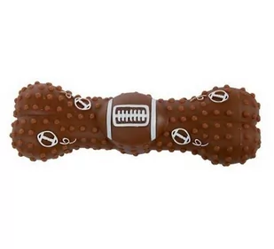 Zolux Zabawka Winylowa zabawka piłka-kość do rugby 15 cm [480777] 11411 - Zabawki dla psów - miniaturka - grafika 1