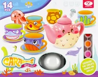 Zabawki AGD - Naczynia kuchenne ceramika do malowania MEGA CREATIVE 501294 - miniaturka - grafika 1