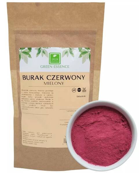 Buraczek czerwony mielony burak proszek 100 g - buraczki suszone superfoods