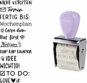 Pieczątki - Trodat trodat Creative Mini/V2 Pastell Lila + Kissen 3Farben 1129 - miniaturka - grafika 1