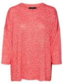 Swetry damskie - Vero Moda Sweter w kolorze czerwonym - miniaturka - grafika 1