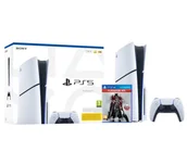 Konsole Playstation - Sony PlayStation 5 Slim E Chassis PS5 1TB z napędem + Bloodborne - miniaturka - grafika 1