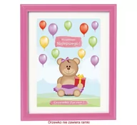 Baby shower i roczek - Godan Drzewko życzeń Moje 1 urodziny - 1 szt. GD-DZM1UR - miniaturka - grafika 1