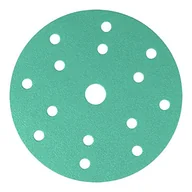 Spodnie męskie - Klingpsor 353156 FP 77 K T-ACT tarcze z podkładką foliową, na rzep do farby, lakieru, szpachli, podkładu, wypełniaczy, żelowych powłok, materiałów kompozytowych bez otworu, średnica 150 mm, - miniaturka - grafika 1