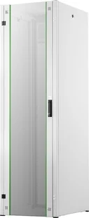 Szafa Digitus Szafa sieciowa stojąca Hyper Pro 19" 42U rack 600x800, drzwi przód szyba, szary, 1000kg DN-51008 - Szafy rack - miniaturka - grafika 1