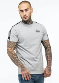 Koszulki męskie - T-shirt LONSDALE BRINDISTER szary-M - miniaturka - grafika 1