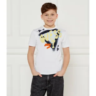 Guess T-shirt Regular Fit - Koszulki dla chłopców - miniaturka - grafika 1
