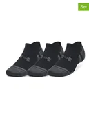 Skarpetki męskie - Under Armour Skarpety sportowe (3 pary) "Performance Tech" w kolorze czarno-antracytowym - miniaturka - grafika 1