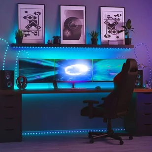 Twinkly Dots łańcuch LED RGB, przezroczysty, 10m - Lampy ogrodowe - miniaturka - grafika 2