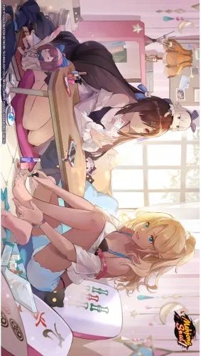 Plakat Anime Manga Majsoul MAJS_013 A2 (custom)
