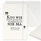 Notesy i bloczki - NOTES PLANER NOTATNIK CYTAT DLA FANA TOLKIENA WZÓR - miniaturka - grafika 1