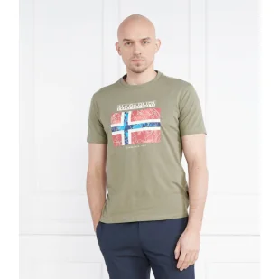 Napapijri T-shirt S-GUIRO | Regular Fit - Koszulki męskie - miniaturka - grafika 1