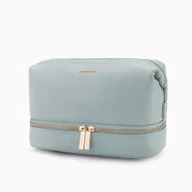 Kosmetyczki, organizery i kuferki - Kosmetyczka PUCCINI FASHION COLLECTION QML007 7B Błękitna - miniaturka - grafika 1