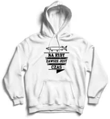 Gadżety dla niej i dla niego - Bluza z kapturem - Na ryby zawsze jest czas - miniaturka - grafika 1